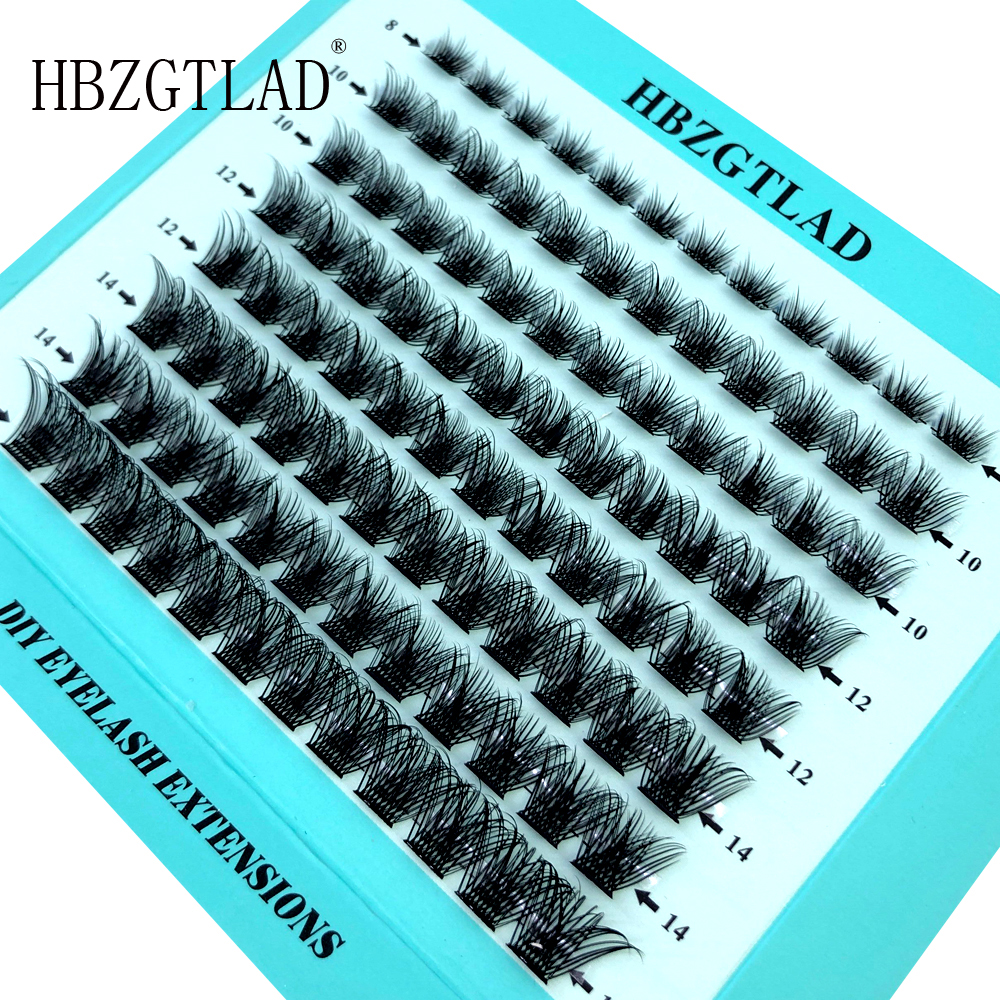 Eyelash Extension Home Service - HBZGTLAD New Segmented Lash Clusters D