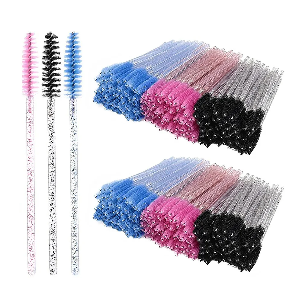 Eyelash Extension Wholesale - 50pcs Eyelash Brushes Mascara Wands Applicator