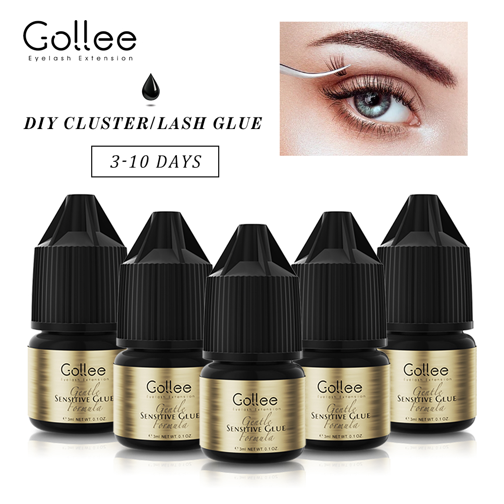 Eyelash Extension Home Service - Gollee DIY Lashes Glue 3ml Cluster