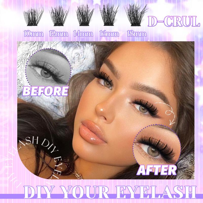 New Lashes Cluster DIY Lash Ex – Eyelash Extension For Asian Eyes recenzja i cena