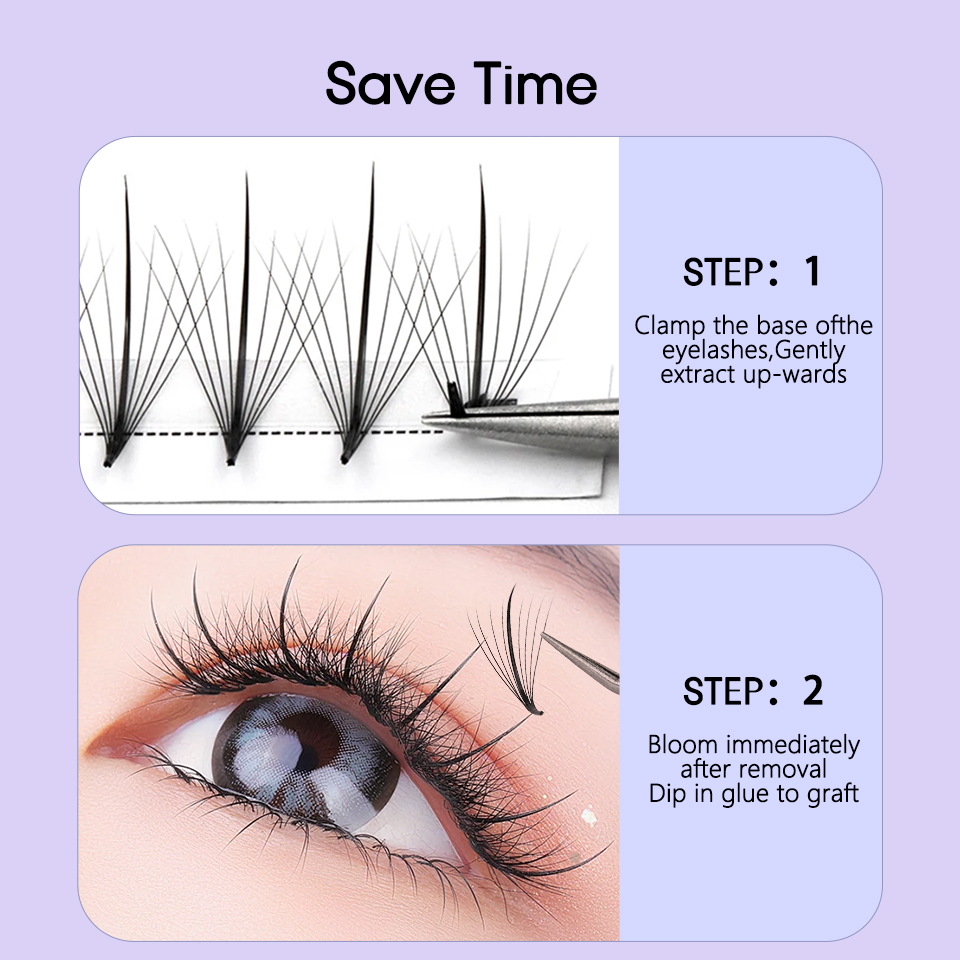 AGUUD 3D 5D 7D 9D 11D 13D 15D  – Eyelash Extension Russian Volume recenzja i cena