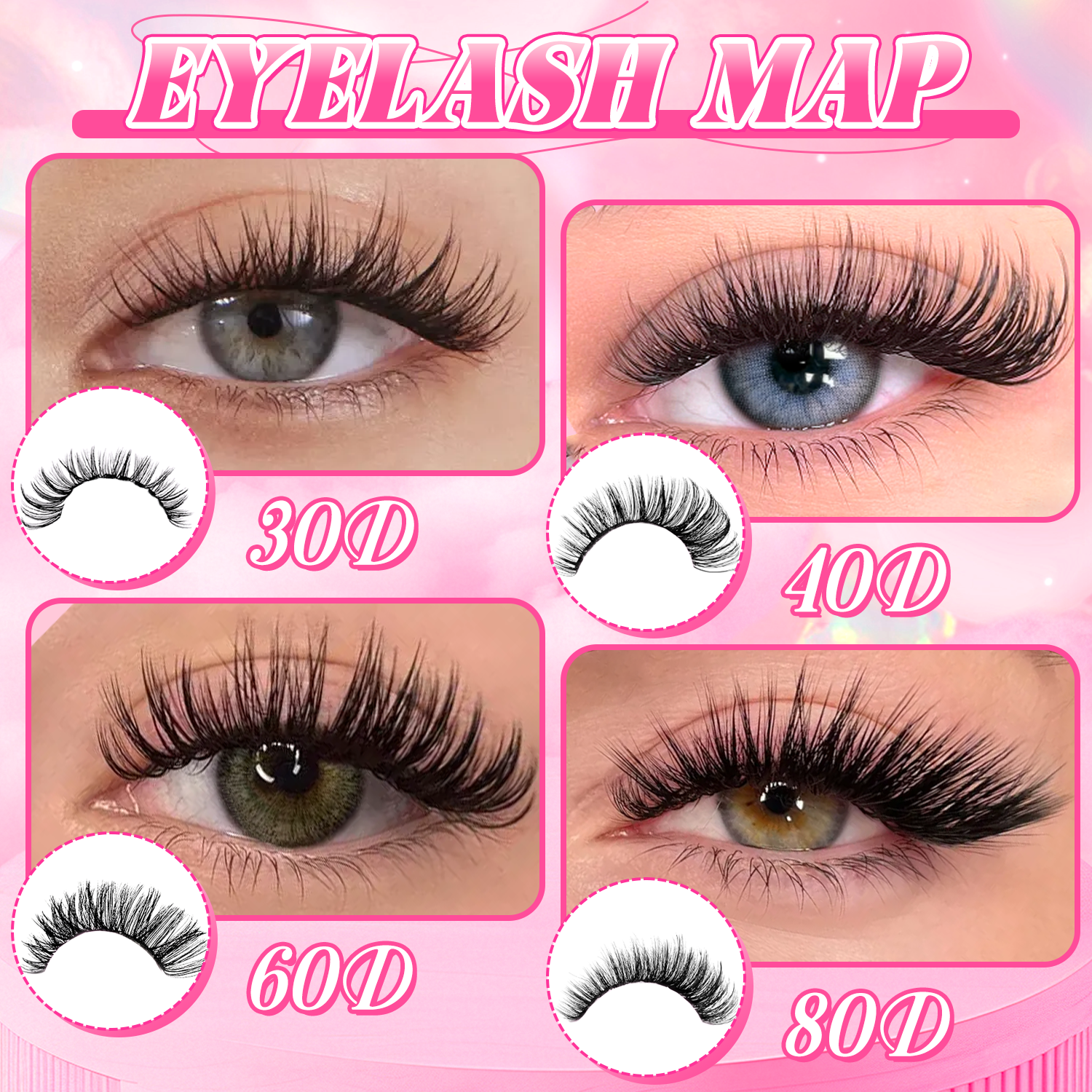 740/800PCS Eyelash Cluster Kit – Eyelash Extension Or Extensions recenzja i cena