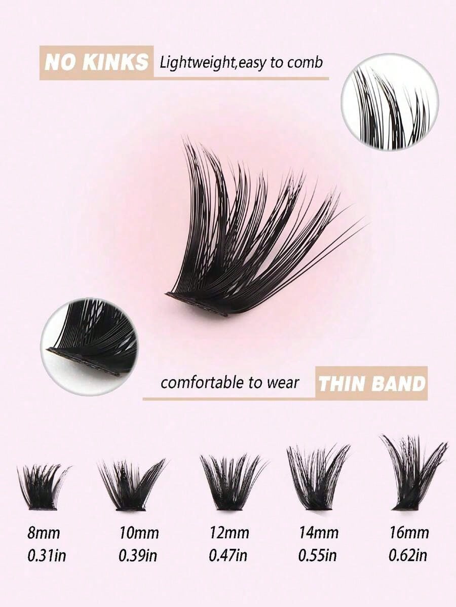 200pcs DIY Lash Extension Kit  – Eyelash Extension Home Service recenzja i cena