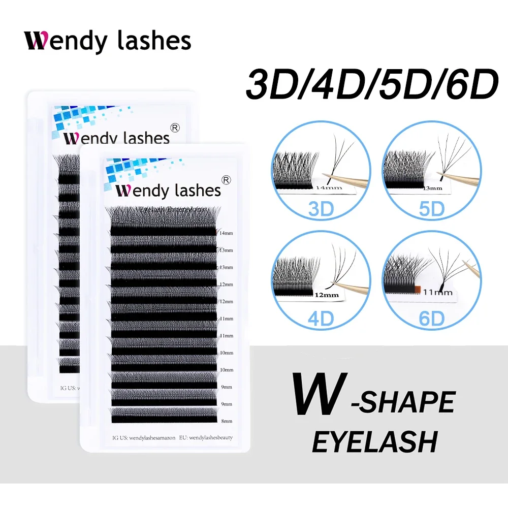 Wendy Lashes W Shape Supplies  – Eyelash Extension For Asian Eyes recenzja i cena