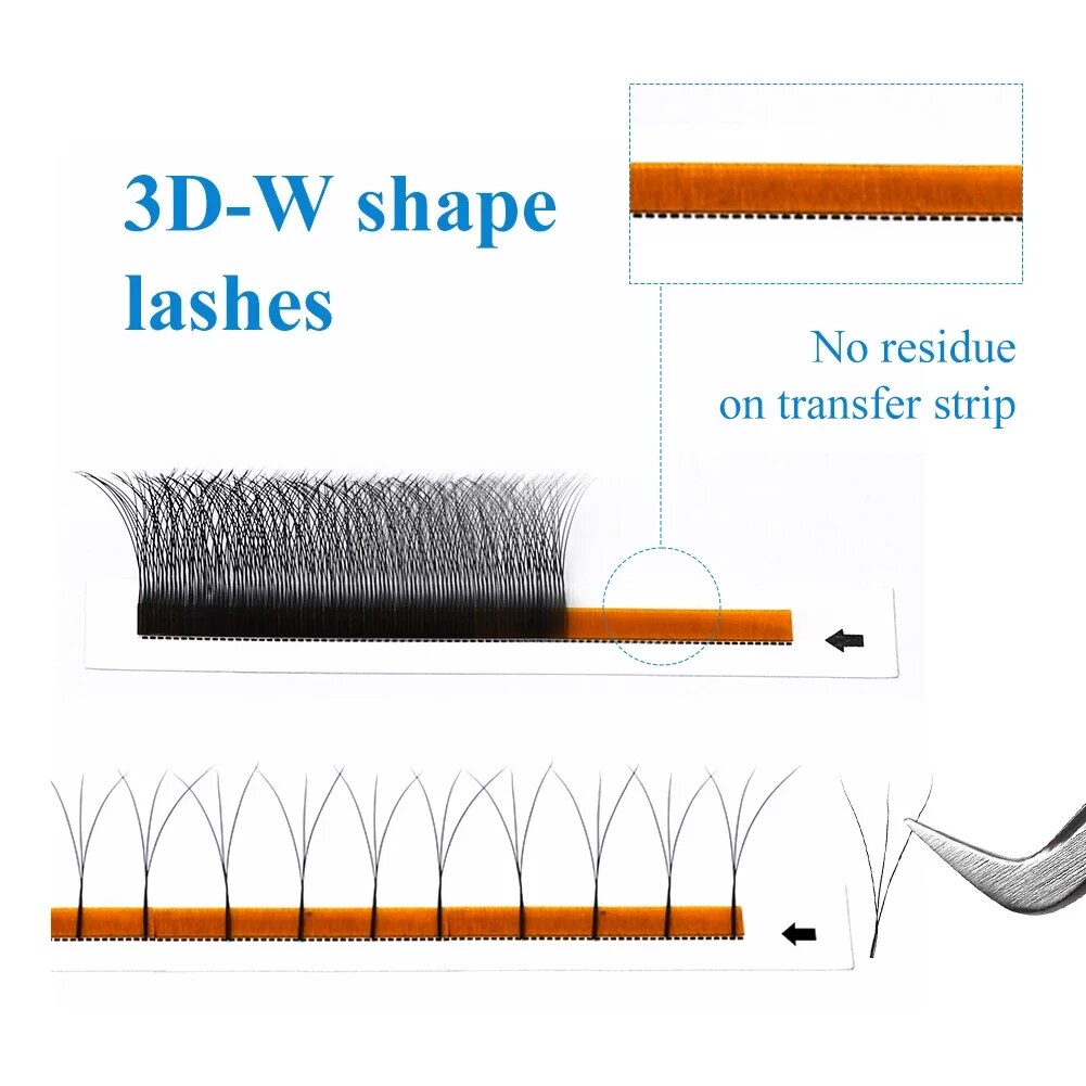 Wendy Lashes W Shape Supplies  – Eyelash Extension For Asian Eyes recenzja i cena