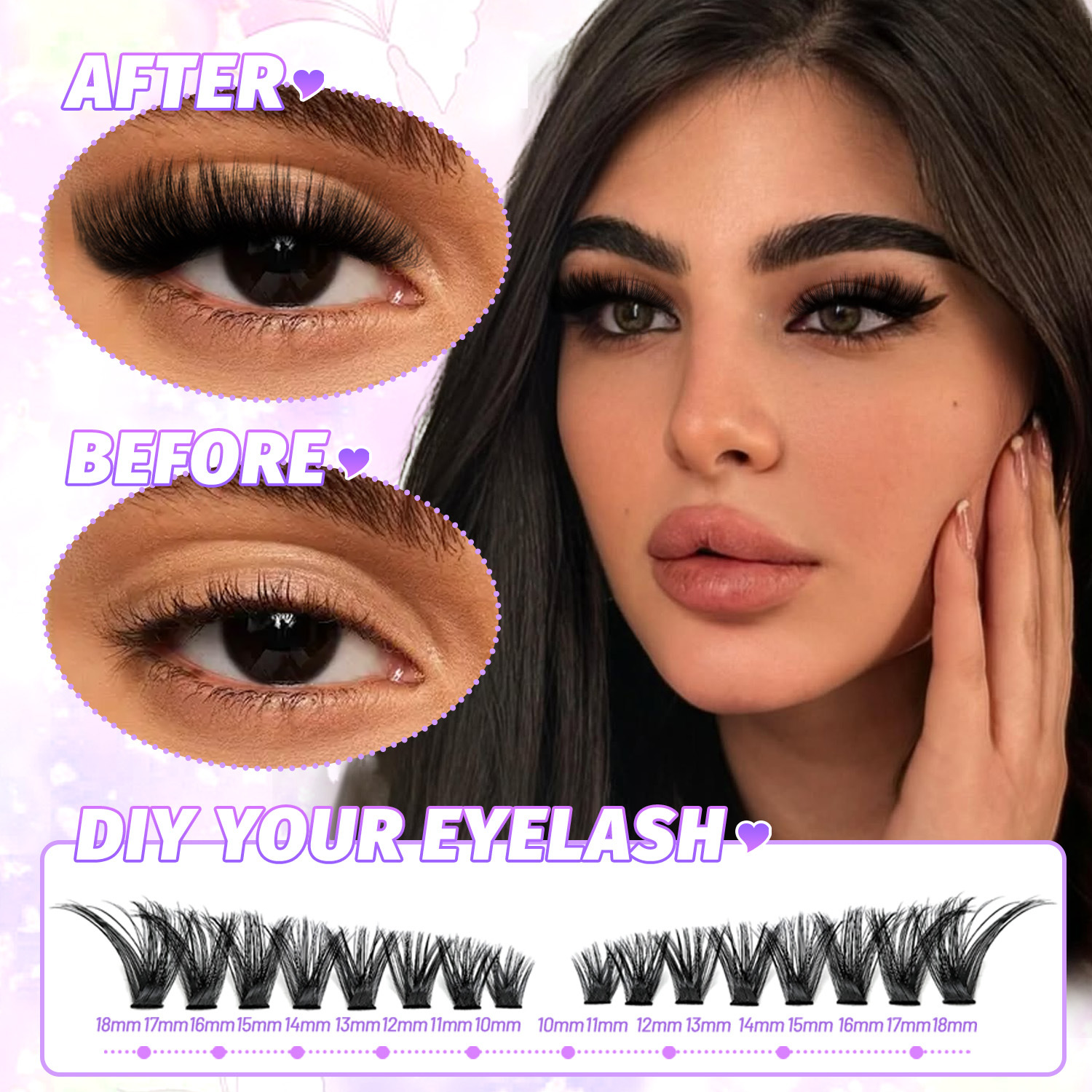 DIY False Eyelashes individual – Eyelash Extension Or Extensions recenzja i cena