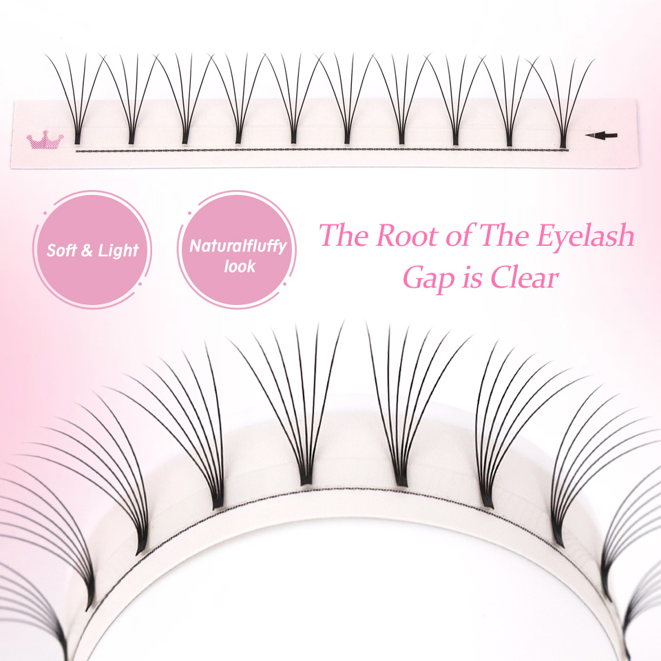 AGUUD Soft Natural Premade Vol – Eyelash Extension Russian Volume recenzja i cena