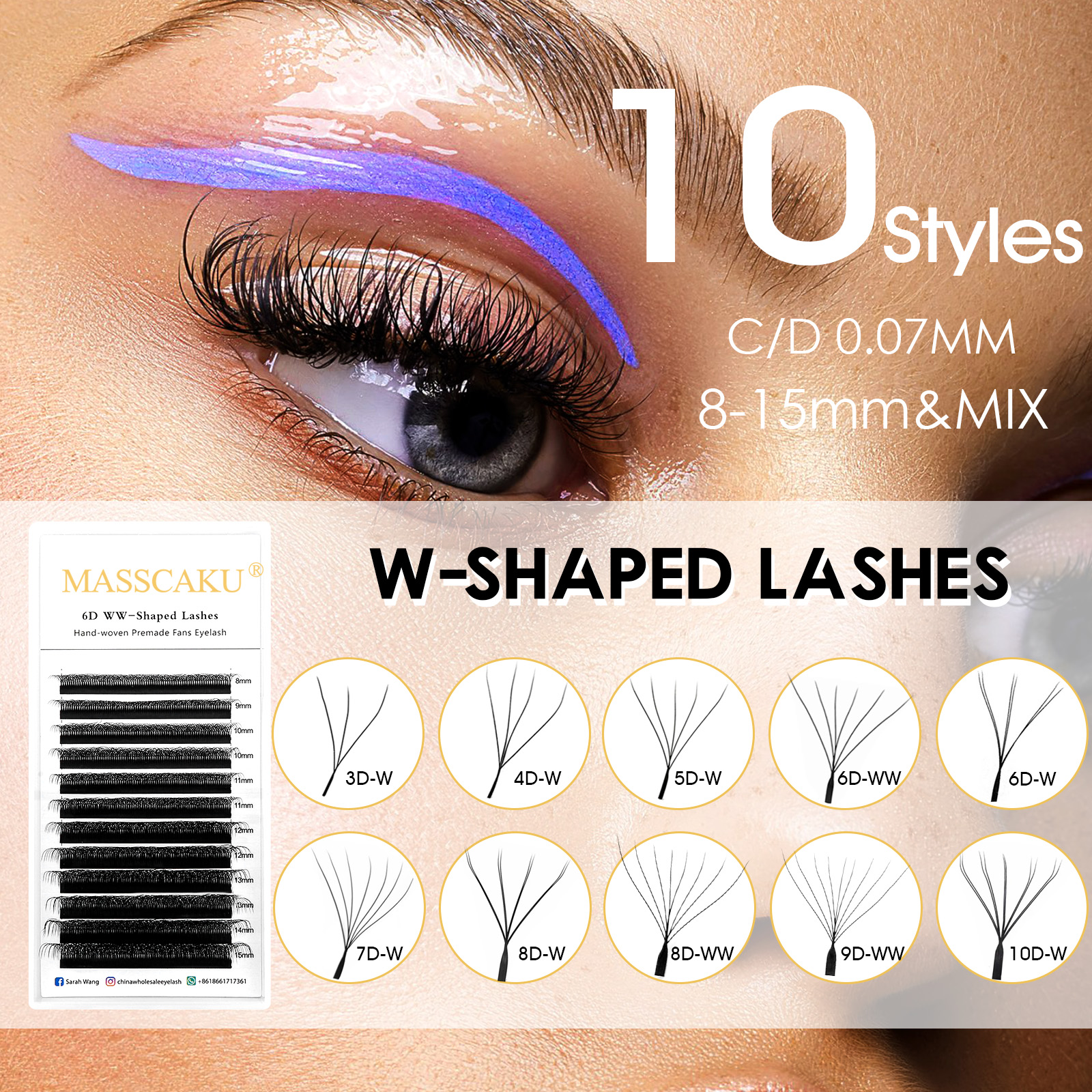 Private Label Masscaku W Style – Eyelash Extension For Asian Eyes recenzja i cena