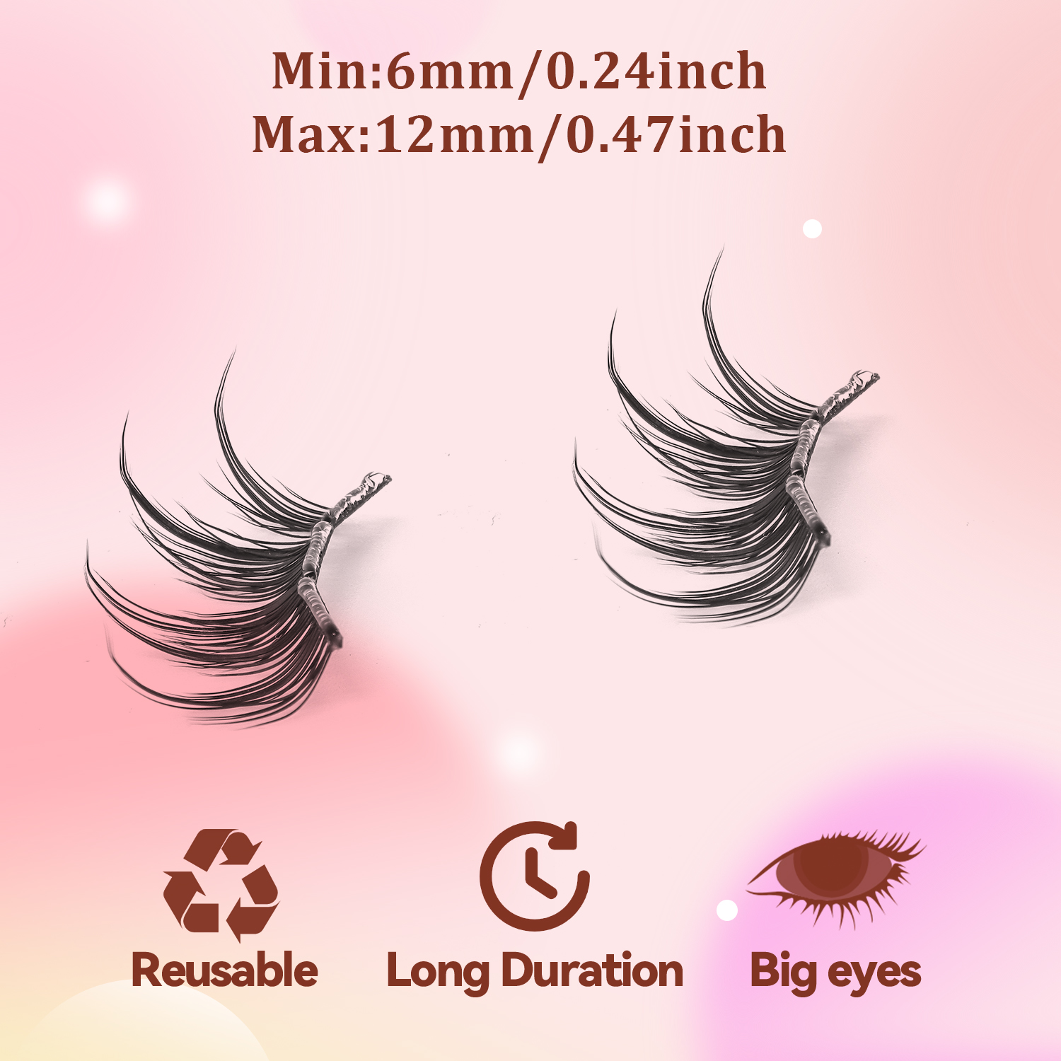 36 Clusters, Self-Adhesive Eye – Lash Adhesive Glue recenzja i cena
