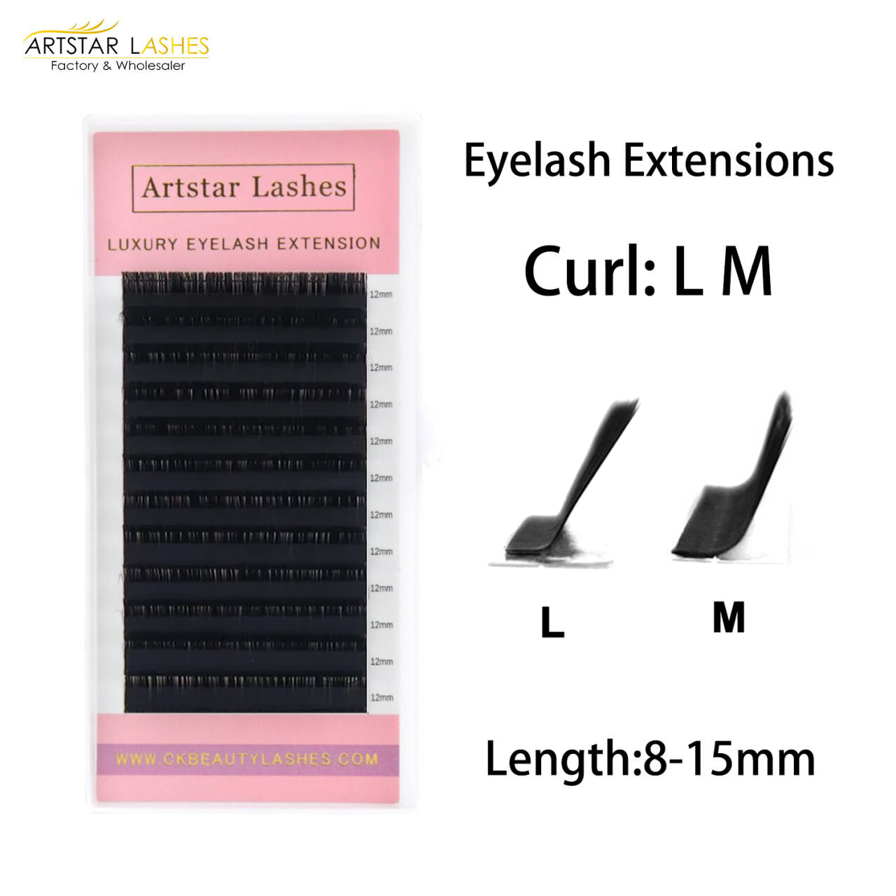 ARTSTAR 12Rows Mink False Eyel – Eyelash Extension For Asian Eyes recenzja i cena