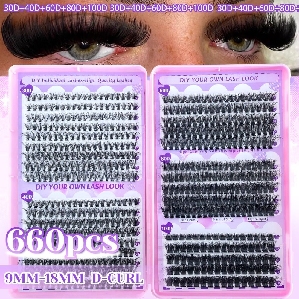 9-18mm Length False Eyelashes  – Eyelash Extension Look recenzja i cena