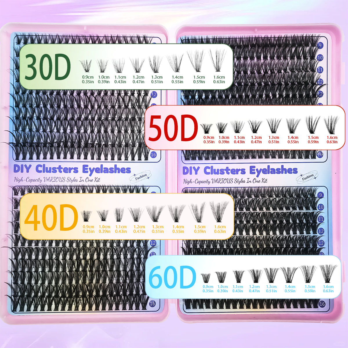 30D/40D/50D/60D Individual Las – Eyelash Extension Home Service recenzja i cena