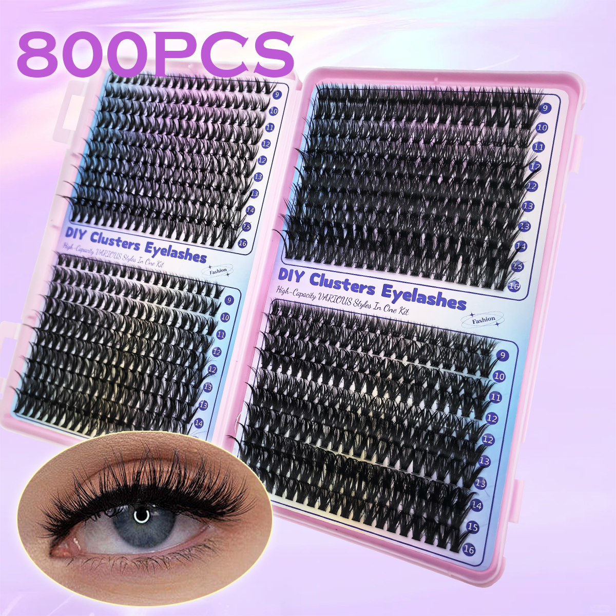 30D/40D/50D/60D Individual Las – Eyelash Extension Home Service recenzja i cena