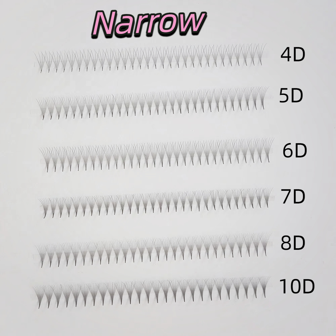 800/1600 Fans Narrow Premade L – Eyelash Extension Russian Volume recenzja i cena