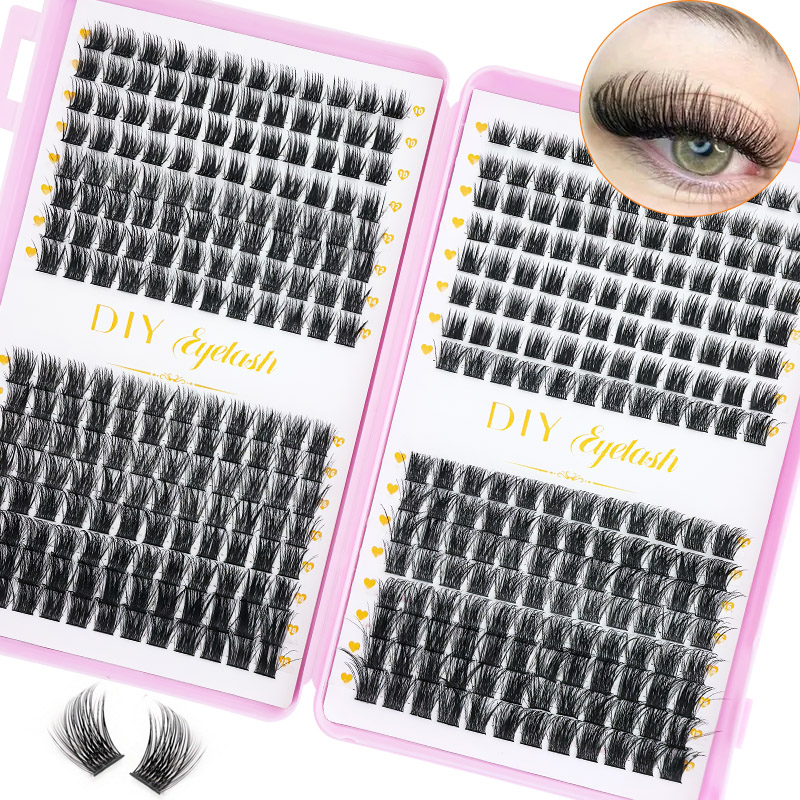 384PCS Eyelash Extension Book  – Eyelash Extension Home Service recenzja i cena