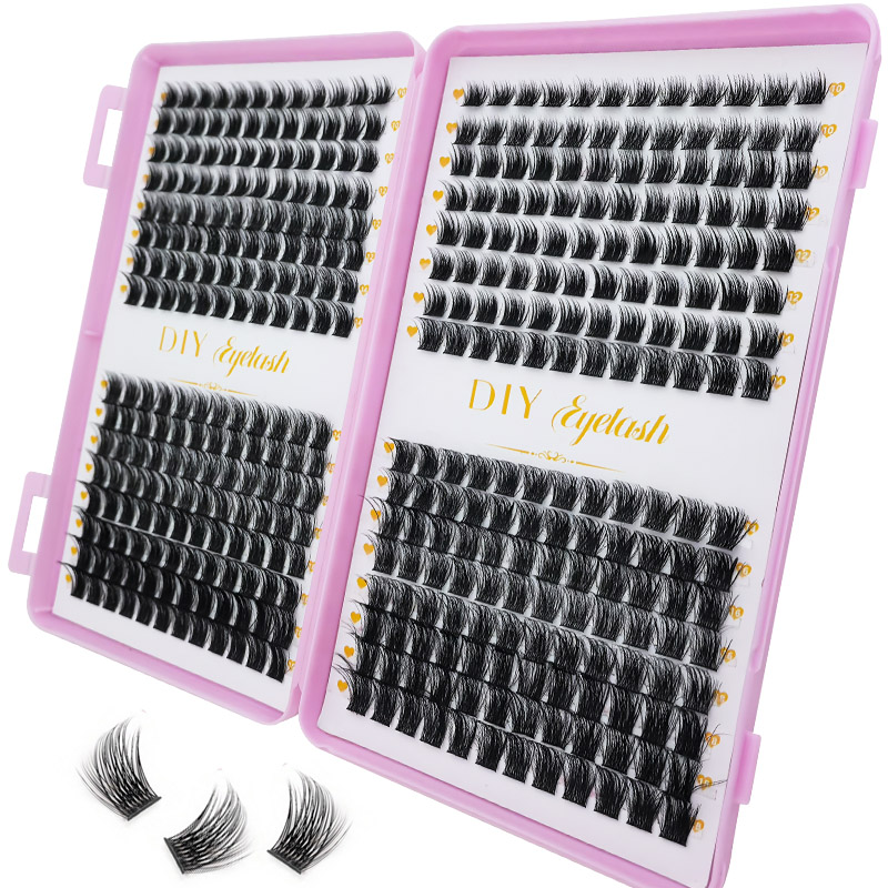 384PCS Eyelash Extension Book  – Eyelash Extension Home Service recenzja i cena