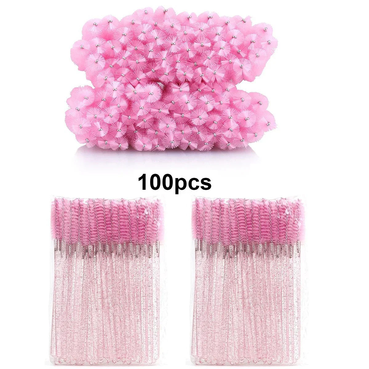 100pcs Disposable Eyelash Brus – Eyelash Extension Wholesale recenzja i cena