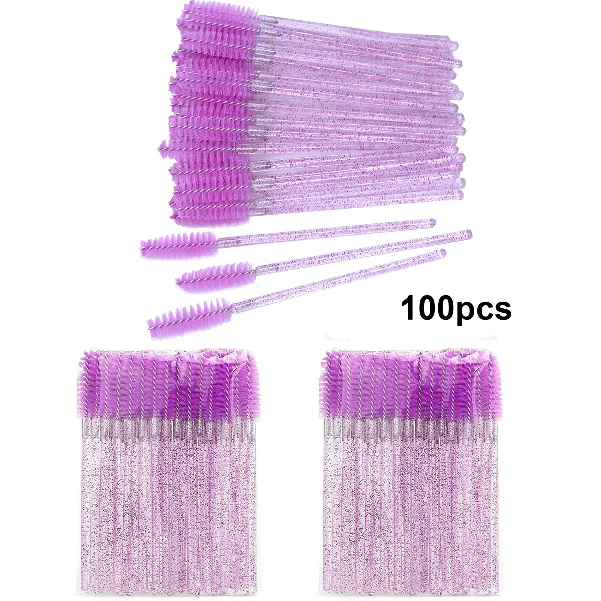 100pcs Disposable Eyelash Brus – Eyelash Extension Wholesale recenzja i cena