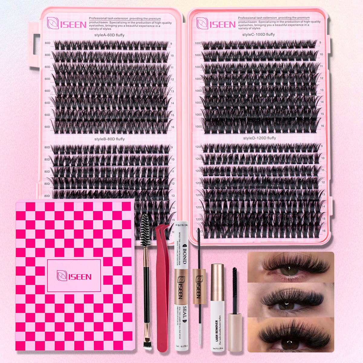 Individual False Eyelashes Mix – Eyelash Extension For Asian Eyes recenzja i cena