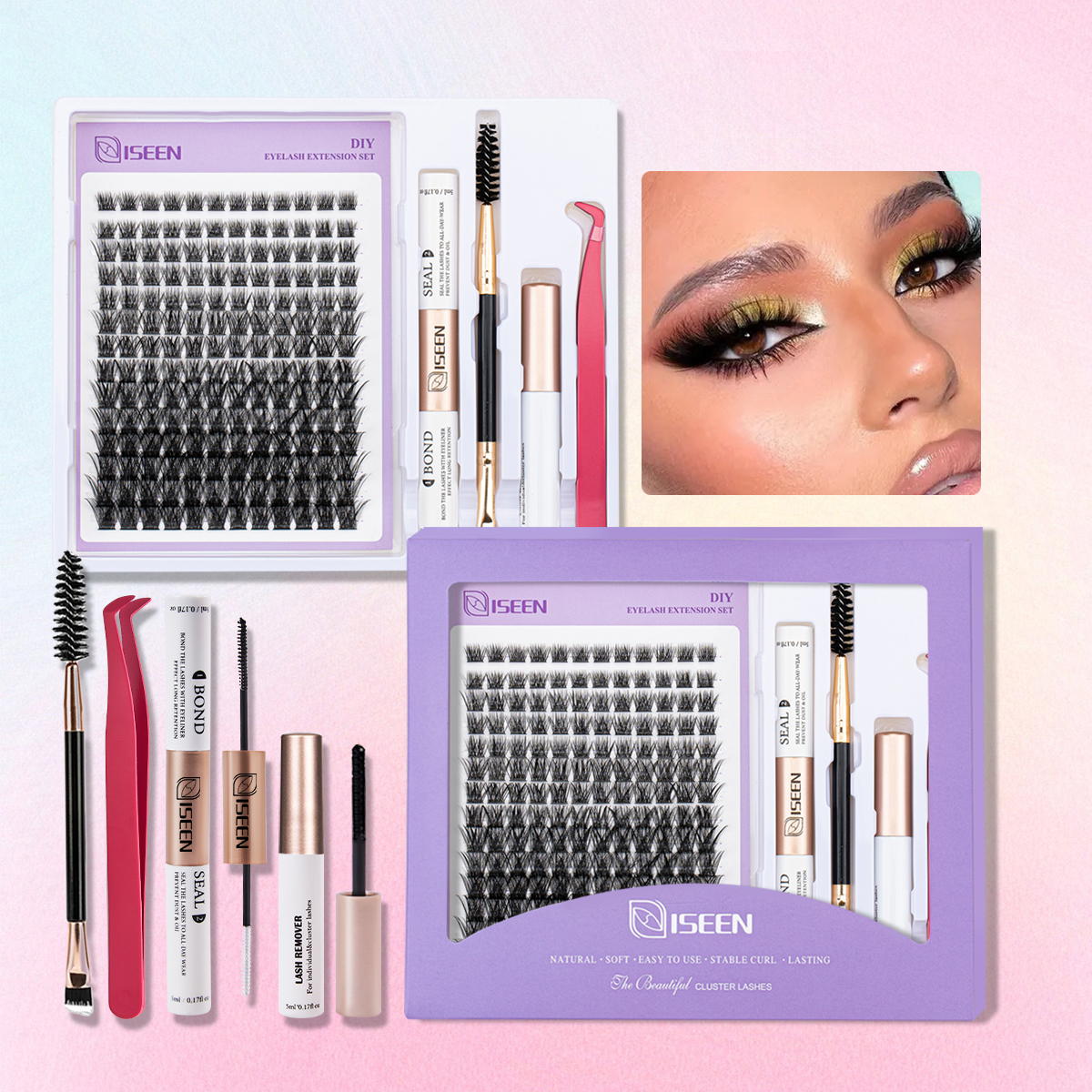 Individual False Eyelashes Mix – Eyelash Extension For Asian Eyes recenzja i cena