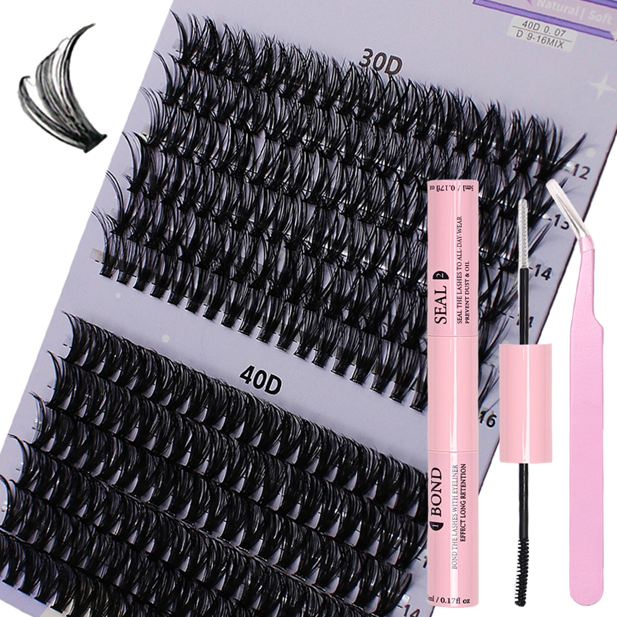 240pcs Eyelash Extension Kit w – Eyelash Extension Home Service recenzja i cena