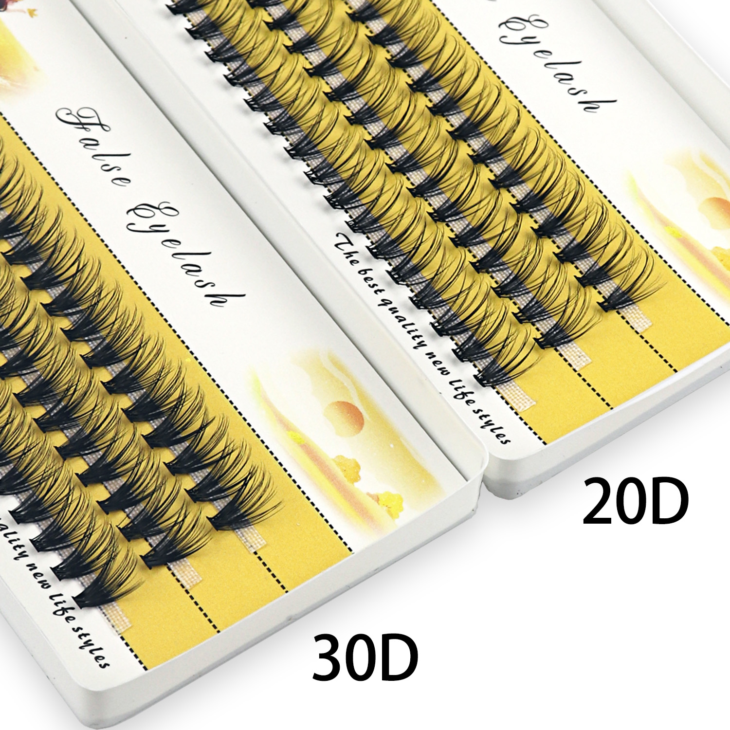 20/30D Mink Eyelashes Natural  – Eyelash Extension Russian Volume recenzja i cena
