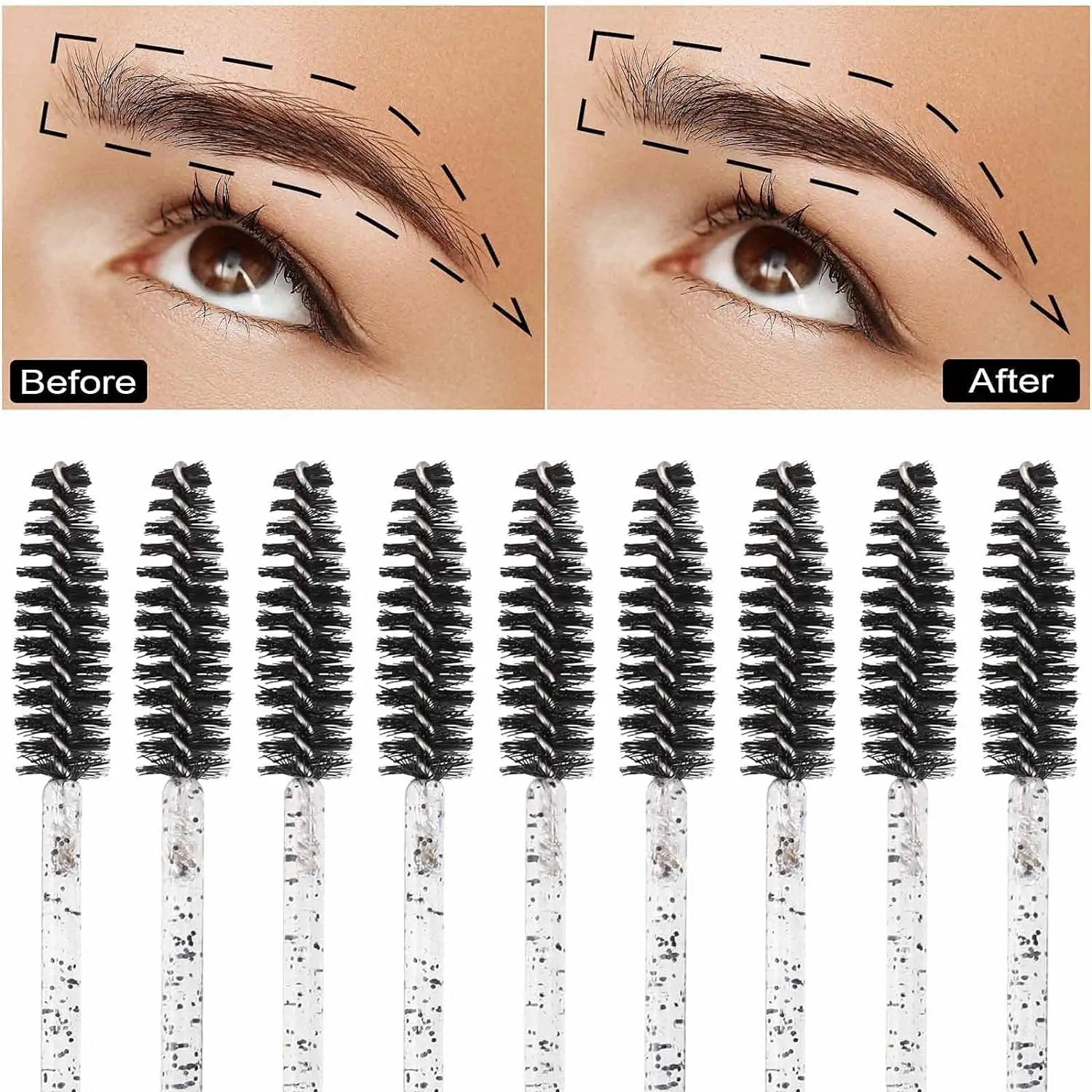 100/1000 /2000pcs Disposable M – Eyelash Extension Wholesale recenzja i cena