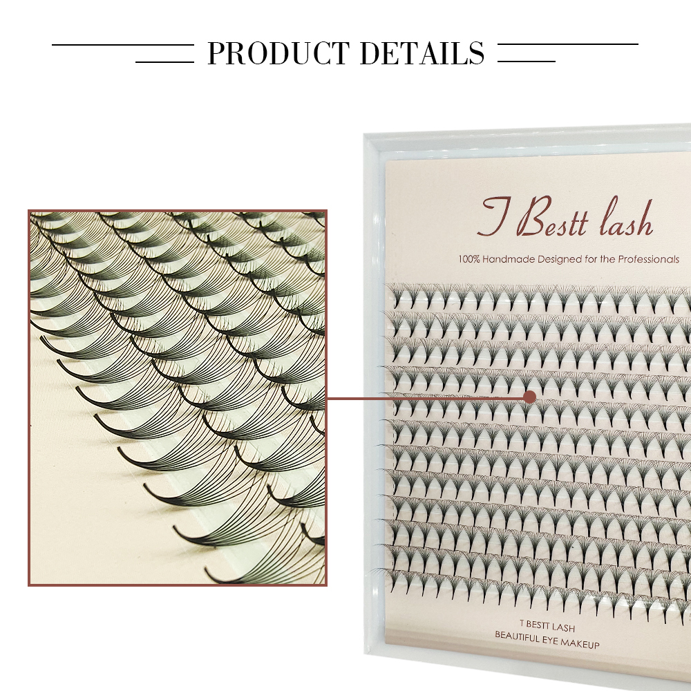 TBestt 5D/6D/8D/10D Premade Fa – Eyelash Extension Russian Volume recenzja i cena
