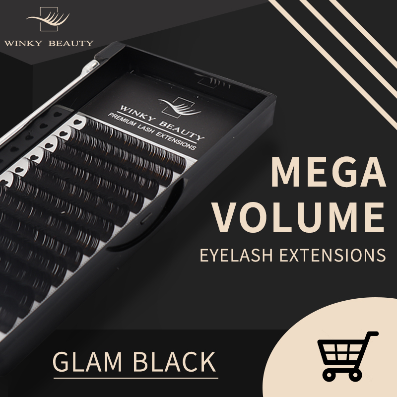 Winky Beauty Custom Your Logo  – Eyelash Extension Russian Volume recenzja i cena