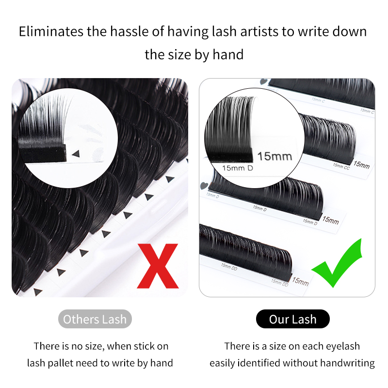 Winky Beauty Custom Your Logo  – Eyelash Extension Russian Volume recenzja i cena