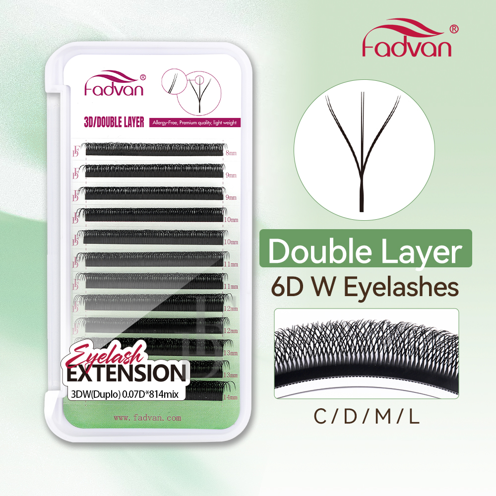 FADVAN 6D-W shaped eyelash ext – Eyelash Extension For Asian Eyes recenzja i cena