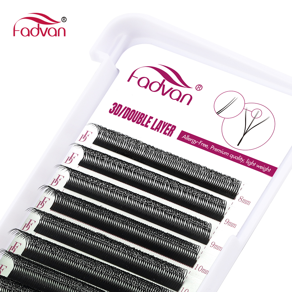 FADVAN 6D-W shaped eyelash ext – Eyelash Extension For Asian Eyes recenzja i cena