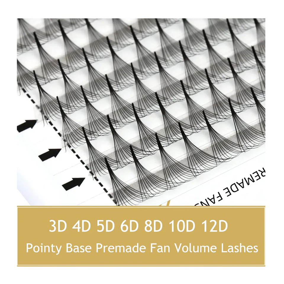 RUJADE Pointy Narrow Base Prem – Eyelash Extension Russian Volume recenzja i cena