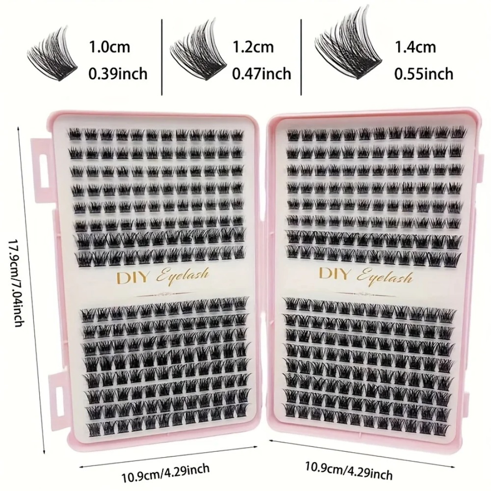 384pcs Individual Lashes Eyela – Eyelash Extension Home Service recenzja i cena