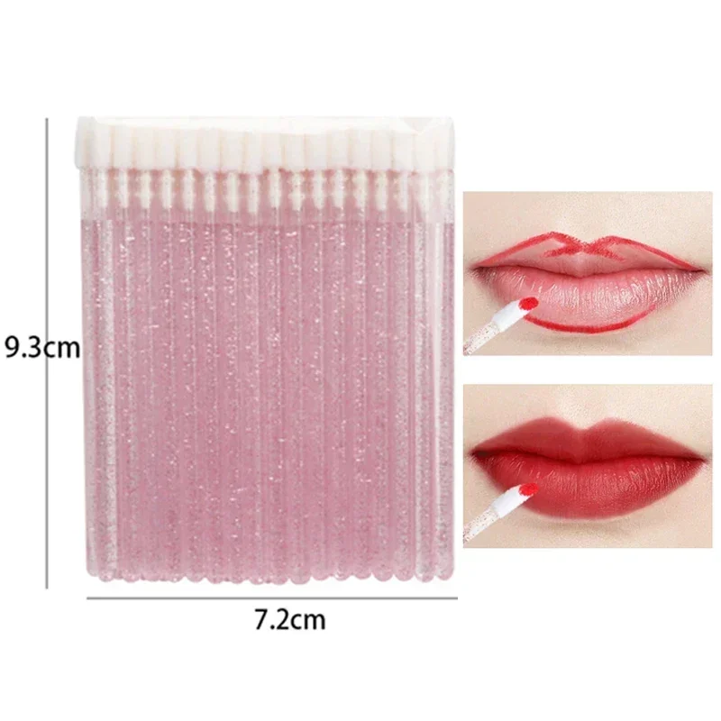 Wands Mascara Brushes Lip 50/1 – Eyelash Extension Wholesale recenzja i cena