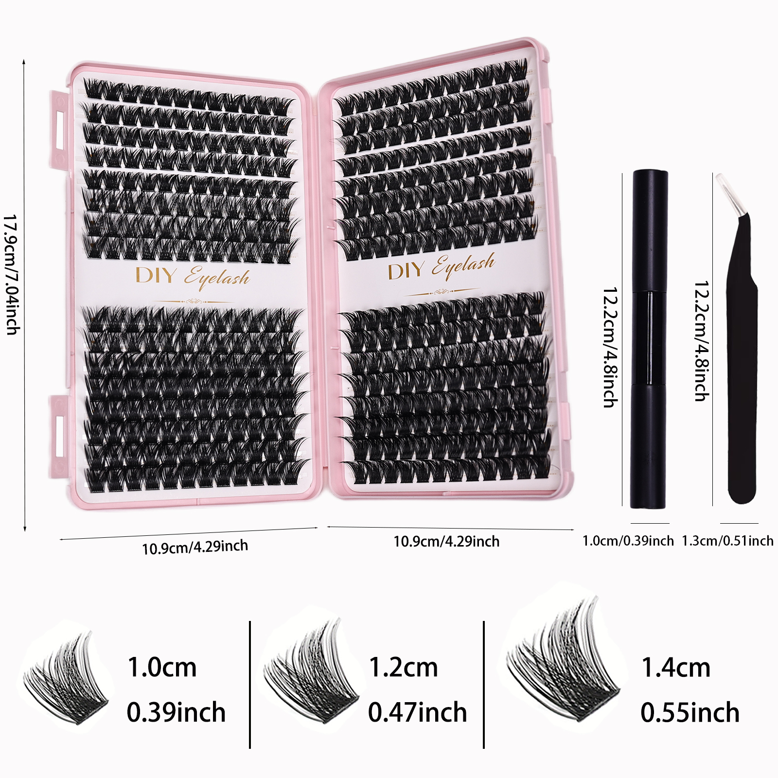 DIY Eyelash Extension Kit 384p – Eyelash Extension Home Service recenzja i cena