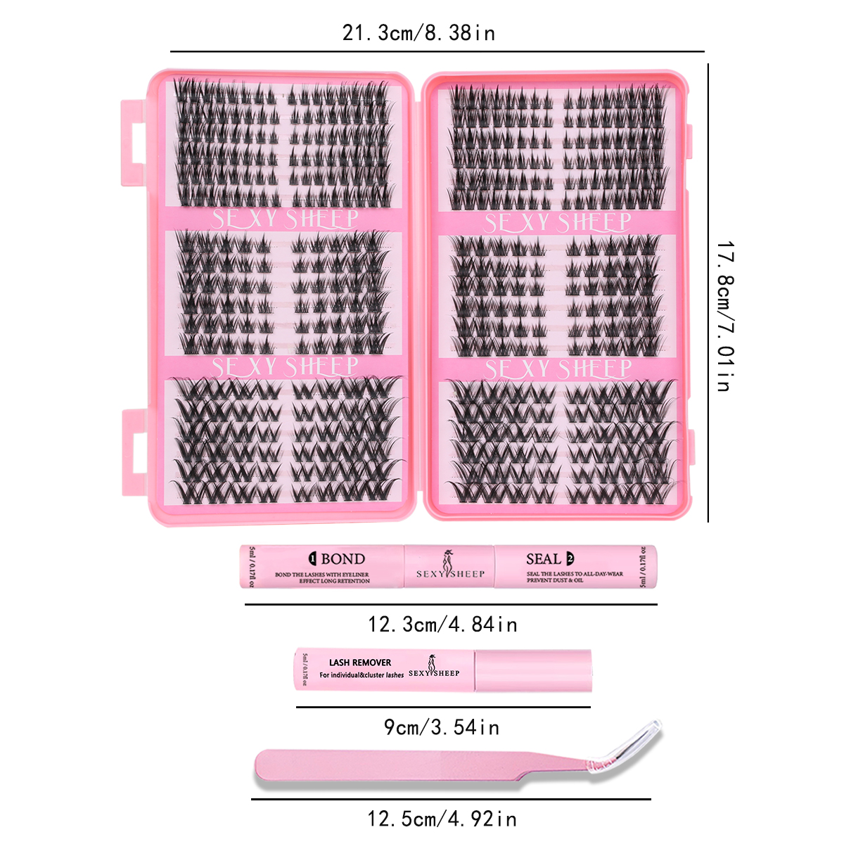 Eyelash Clusters Kit Cat Lashe – Eyelash Extension Home Service recenzja i cena