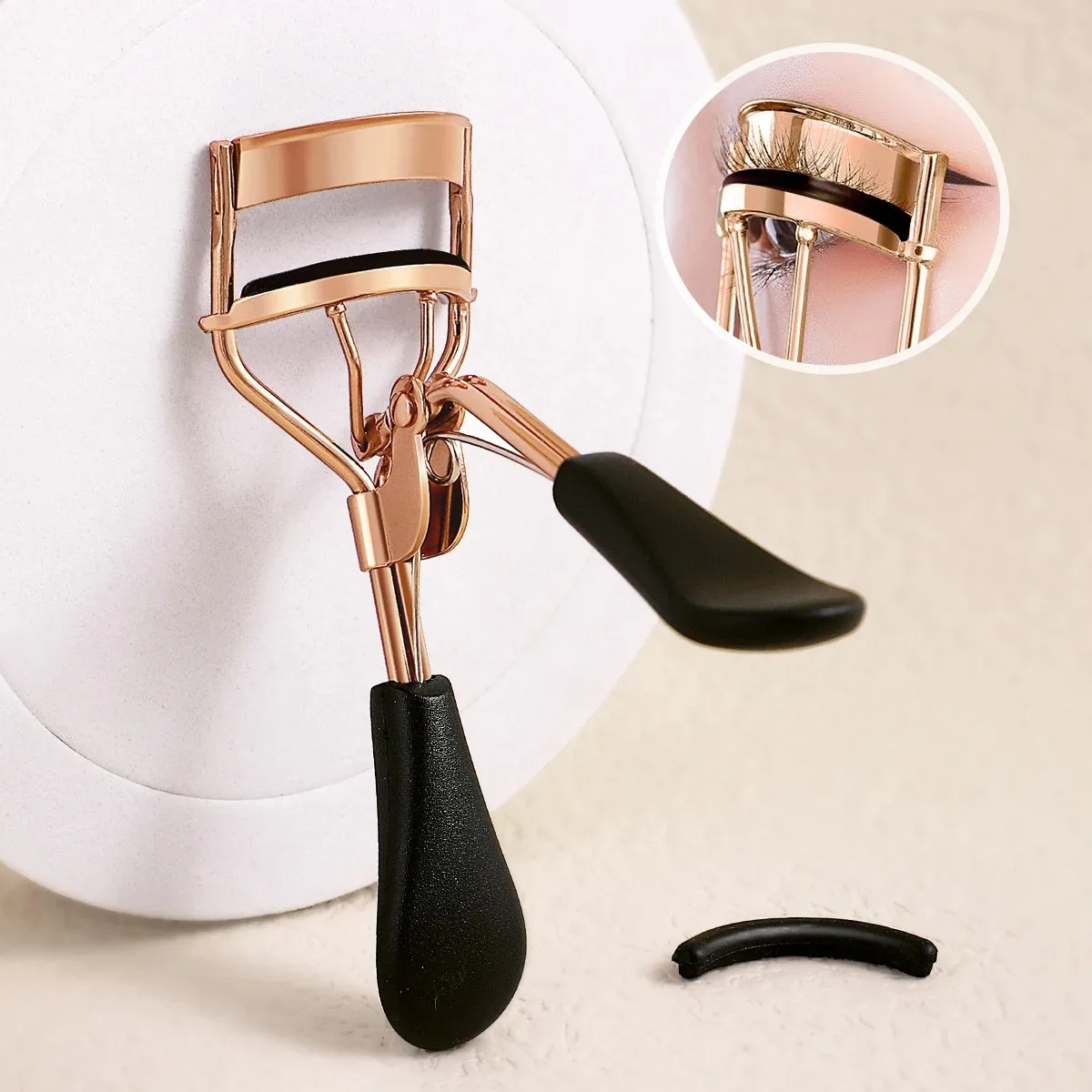 Portable eyelash curler with 1 – Eyelash Extension Or Extensions recenzja i cena