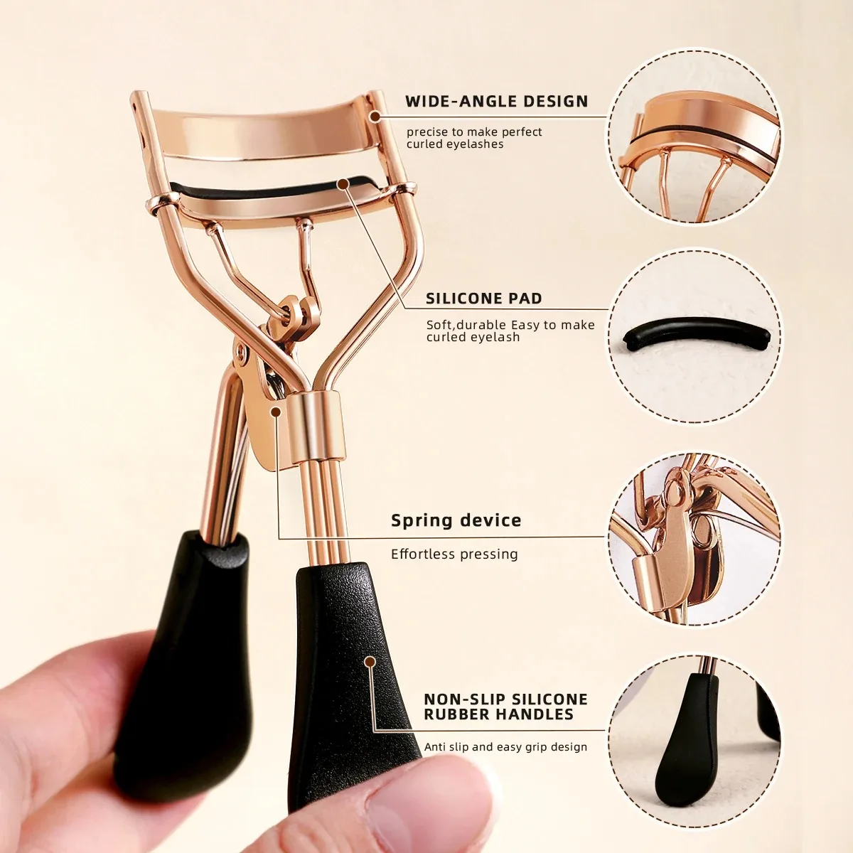 Portable eyelash curler with 1 – Eyelash Extension Or Extensions recenzja i cena