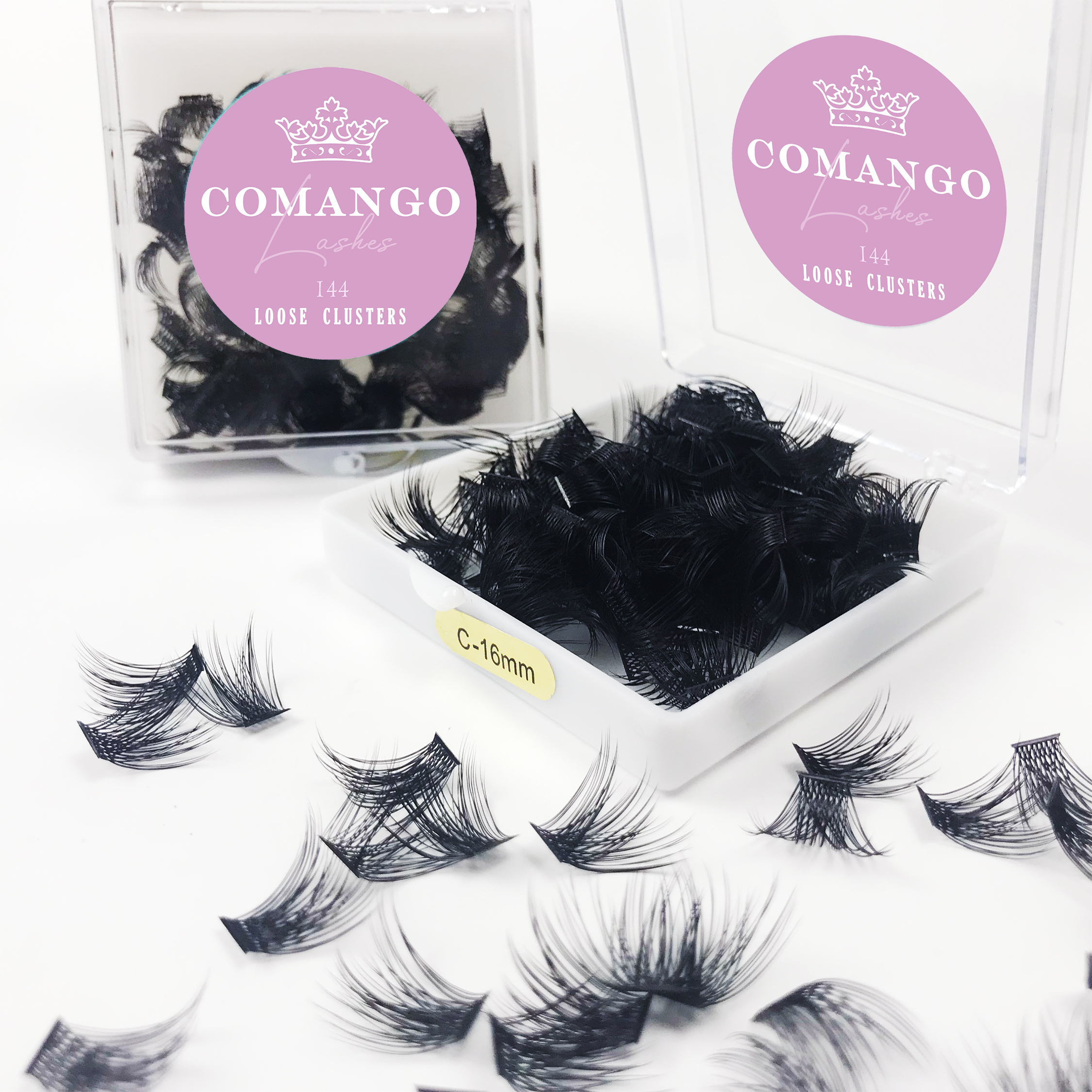 CoMango Loose Lash Clusters 14 – Eyelash Extension Home Service recenzja i cena