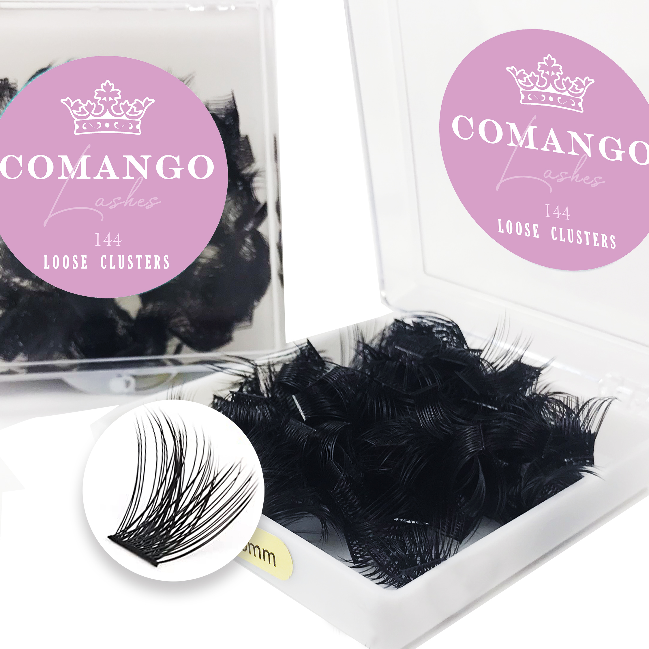 CoMango Loose Lash Clusters 14 – Eyelash Extension Home Service recenzja i cena