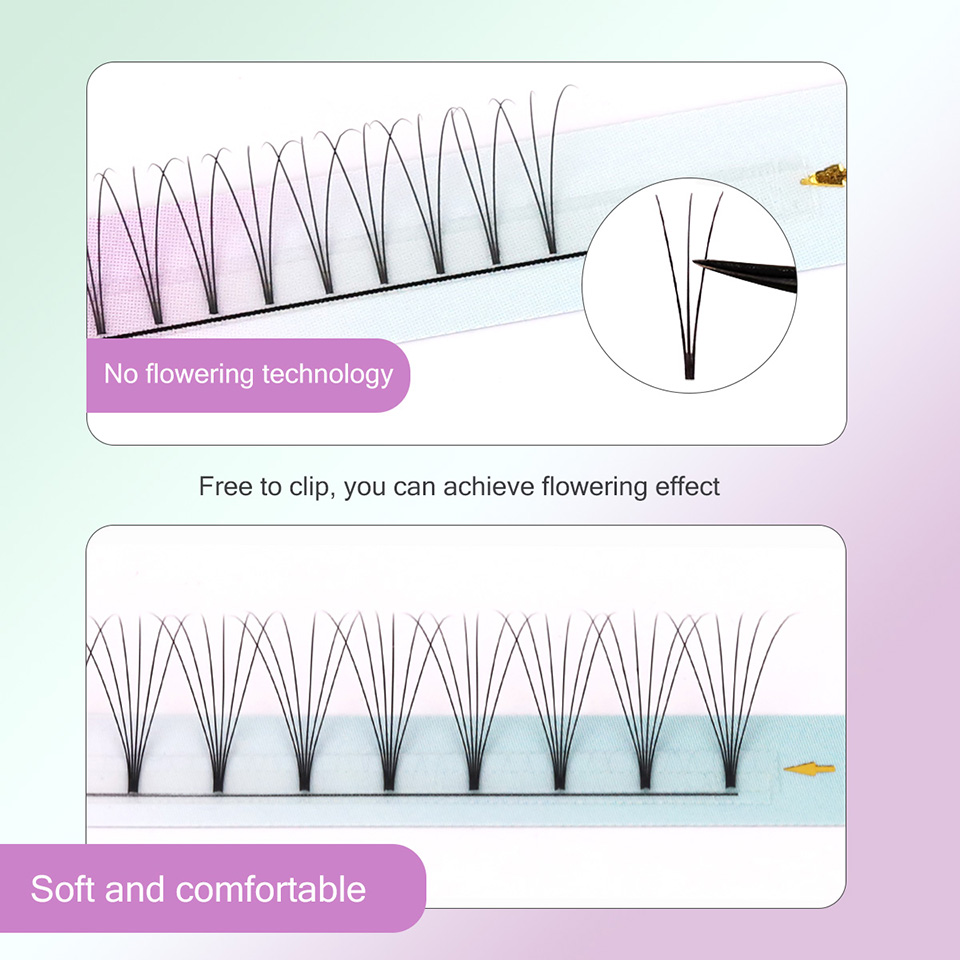 RUJADE Short Stem 3D 4D 5D 6D  – Eyelash Extension Russian Volume recenzja i cena