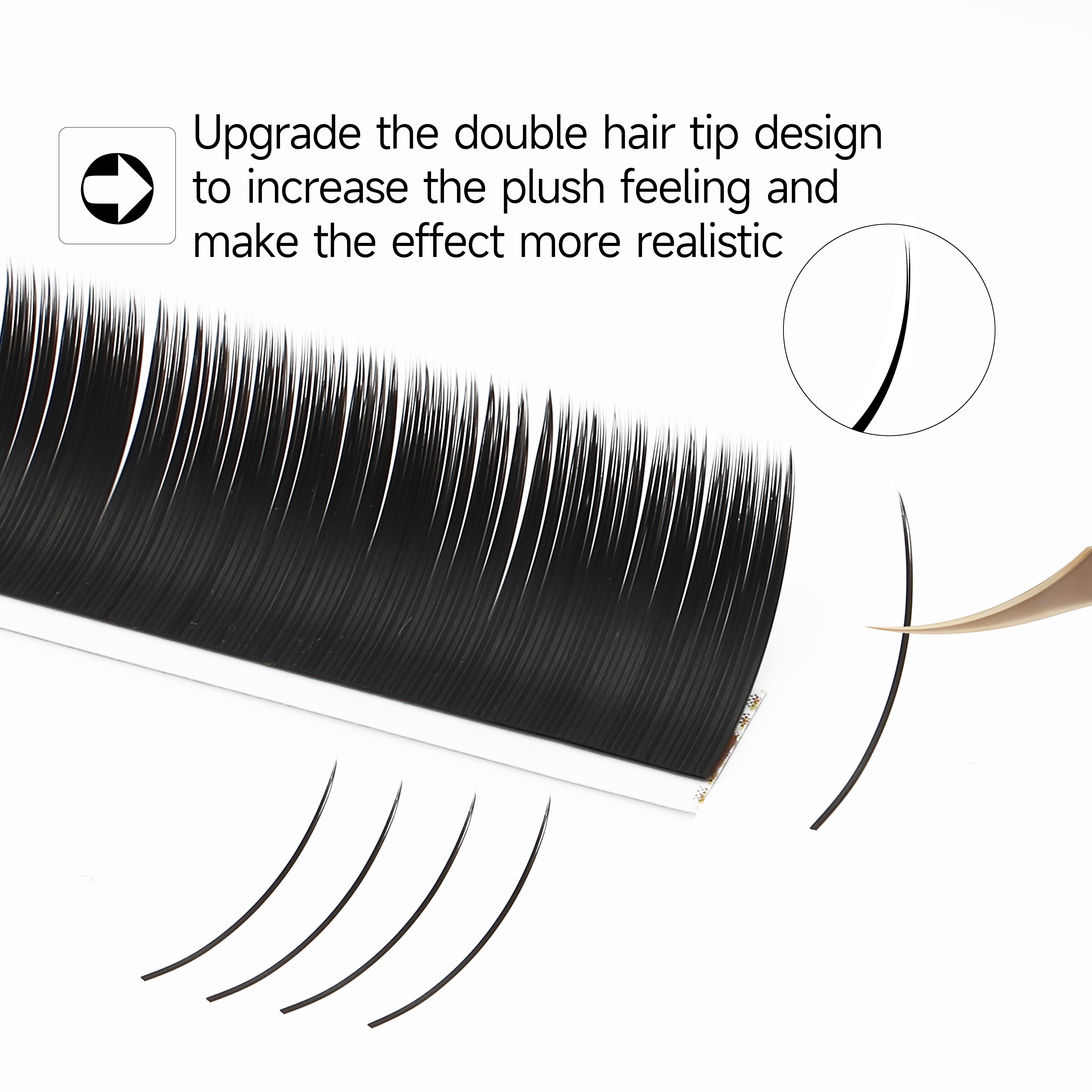 XIUSUZAKI Flat Ellipse Eyelash – Eyelash Extension For Asian Eyes recenzja i cena