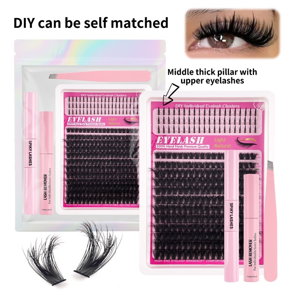 8-18mm Length False Eyelashes  – Eyelash Extension Look recenzja i cena