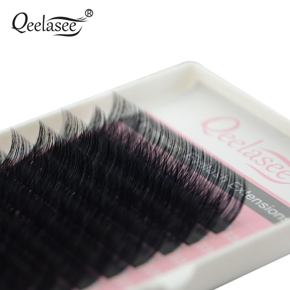 Qeelasee Faux Mink Individual  – Eyelash Extension For Asian Eyes recenzja i cena