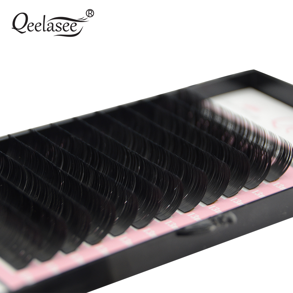 Qeelasee Faux Mink Individual  – Eyelash Extension For Asian Eyes recenzja i cena