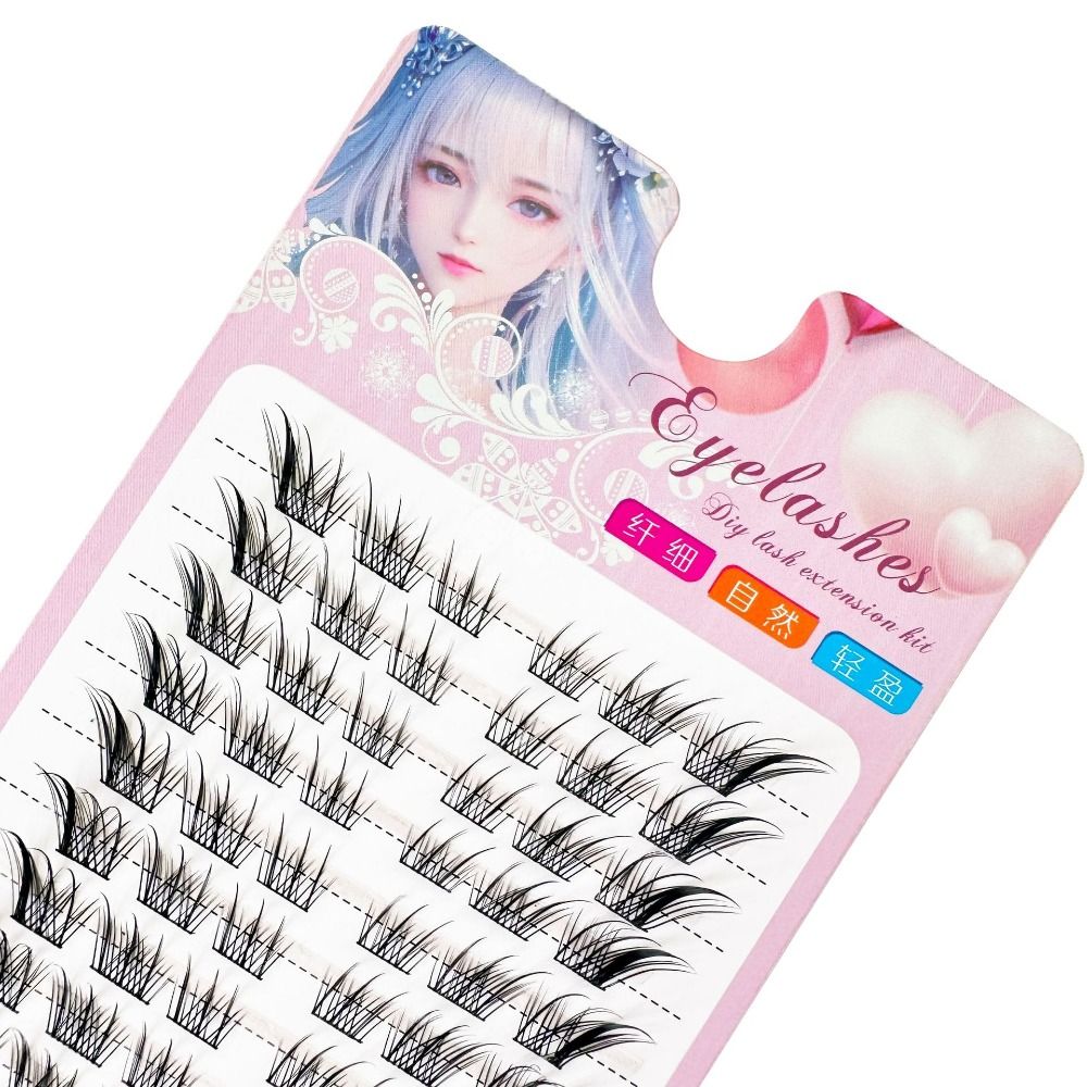 3D Cat Eye Clusters Lashes Nat – Eyelash Extension For Asian Eyes recenzja i cena