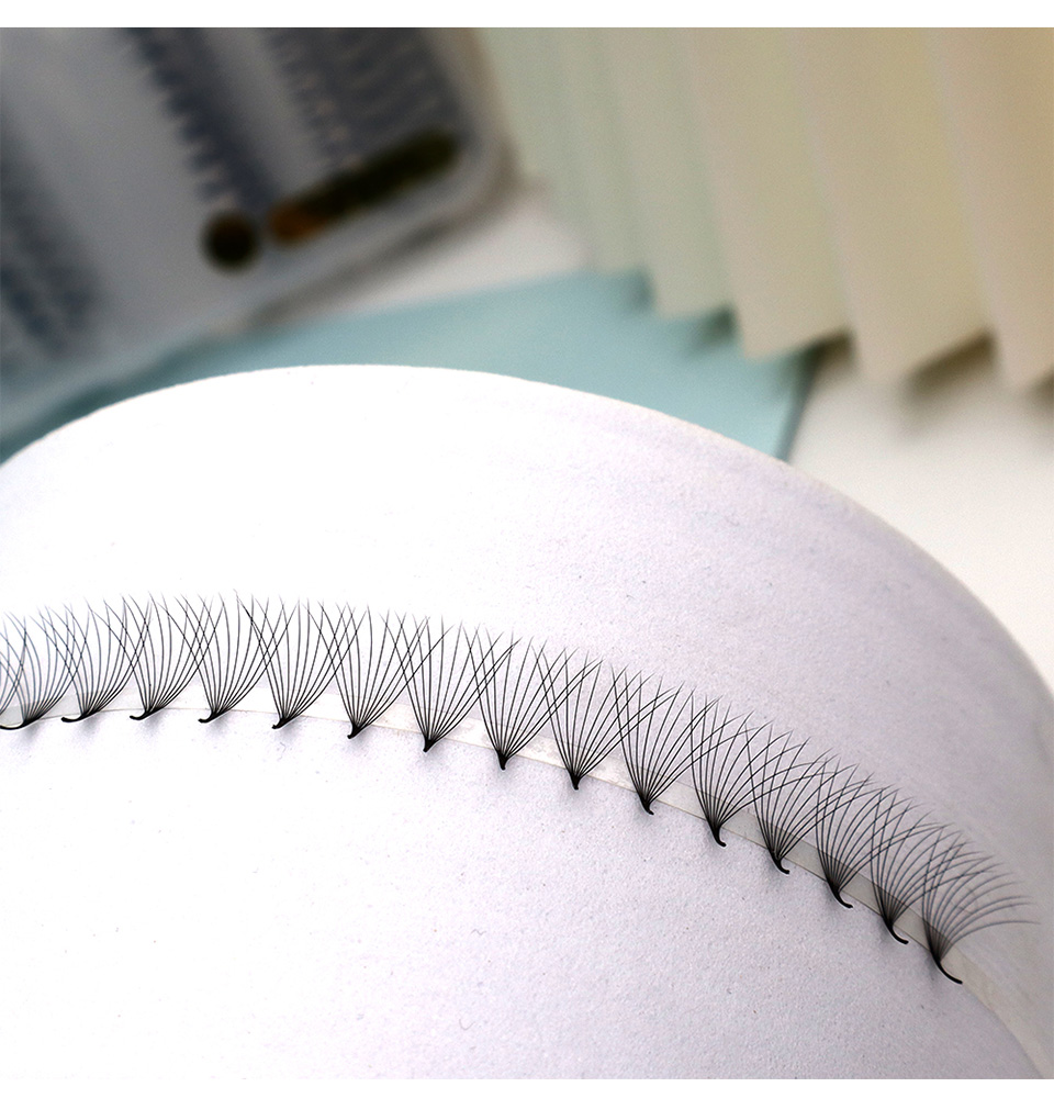 2000 Fans 0.05 0.07 Mix C D La – Eyelash Extension Russian Volume recenzja i cena