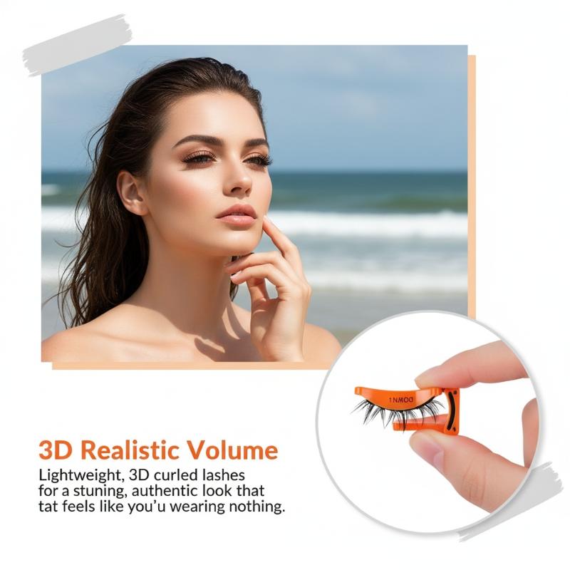 Magnetic 3D Eyelashes Set Natu – Lash Adhesive Glue recenzja i cena