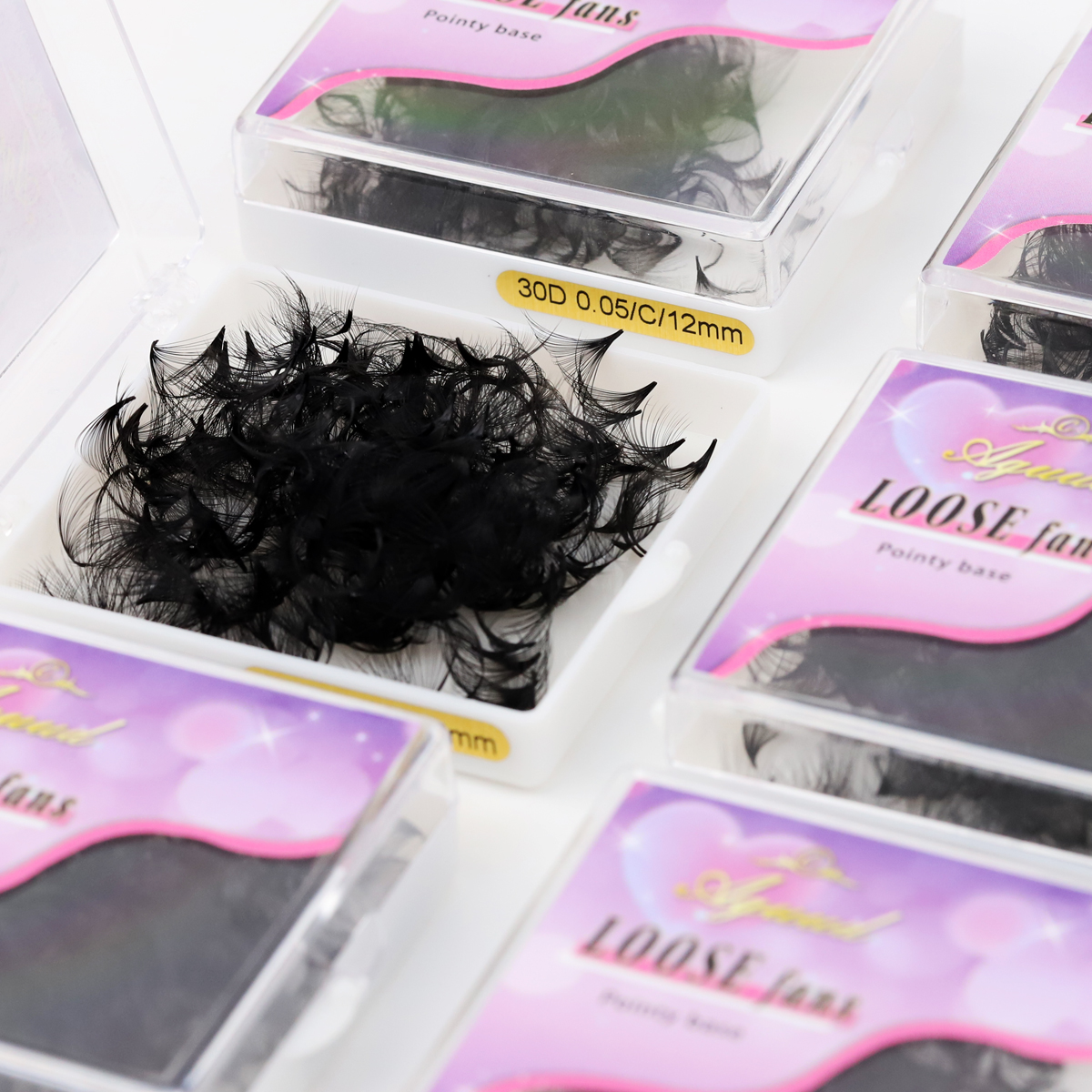AGUUD 30D 40D Cluster Loose Fa – Eyelash Extension For Asian Eyes recenzja i cena